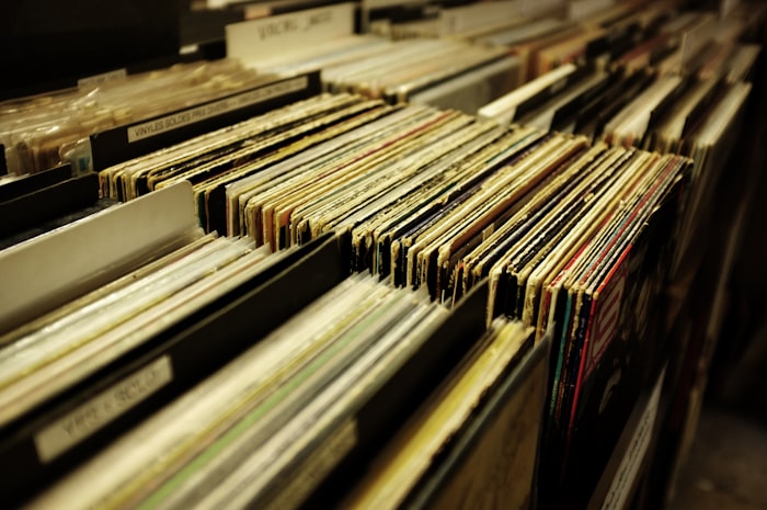 Vintage turntable